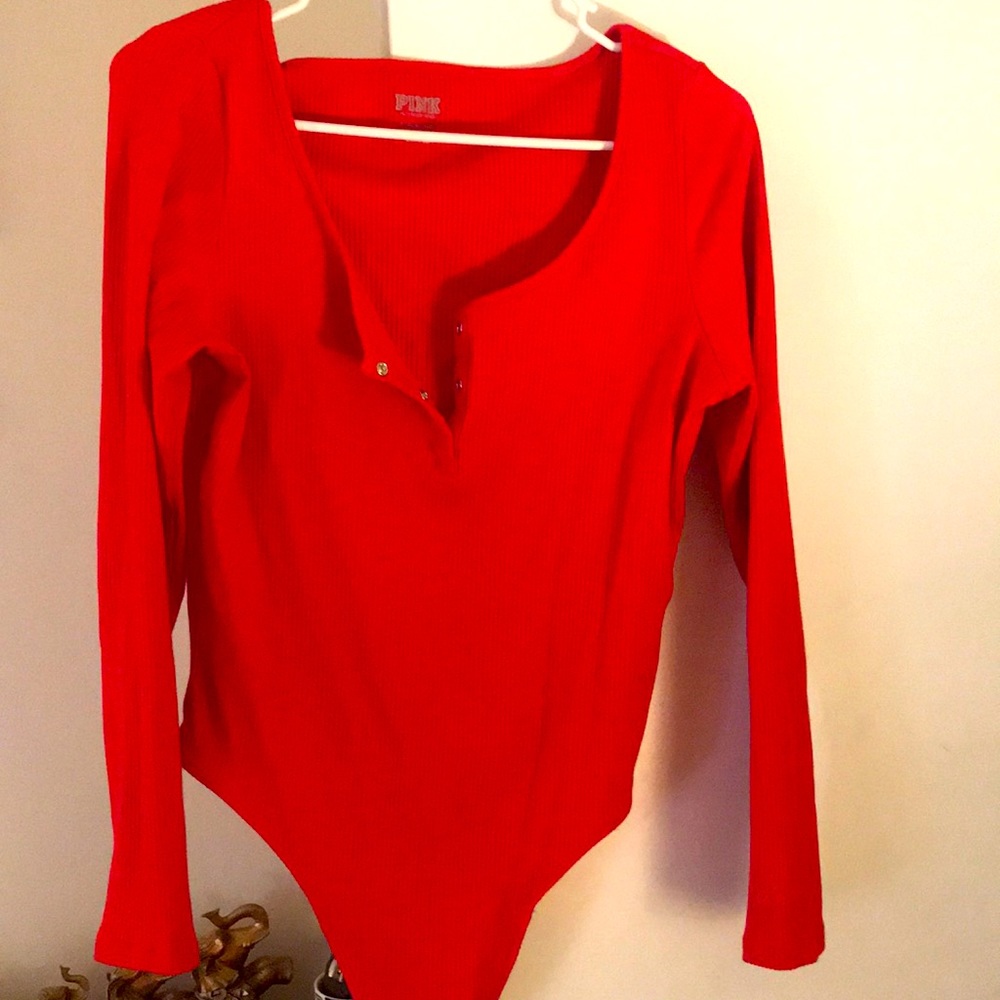 Victoria’s Secret pink bodysuit